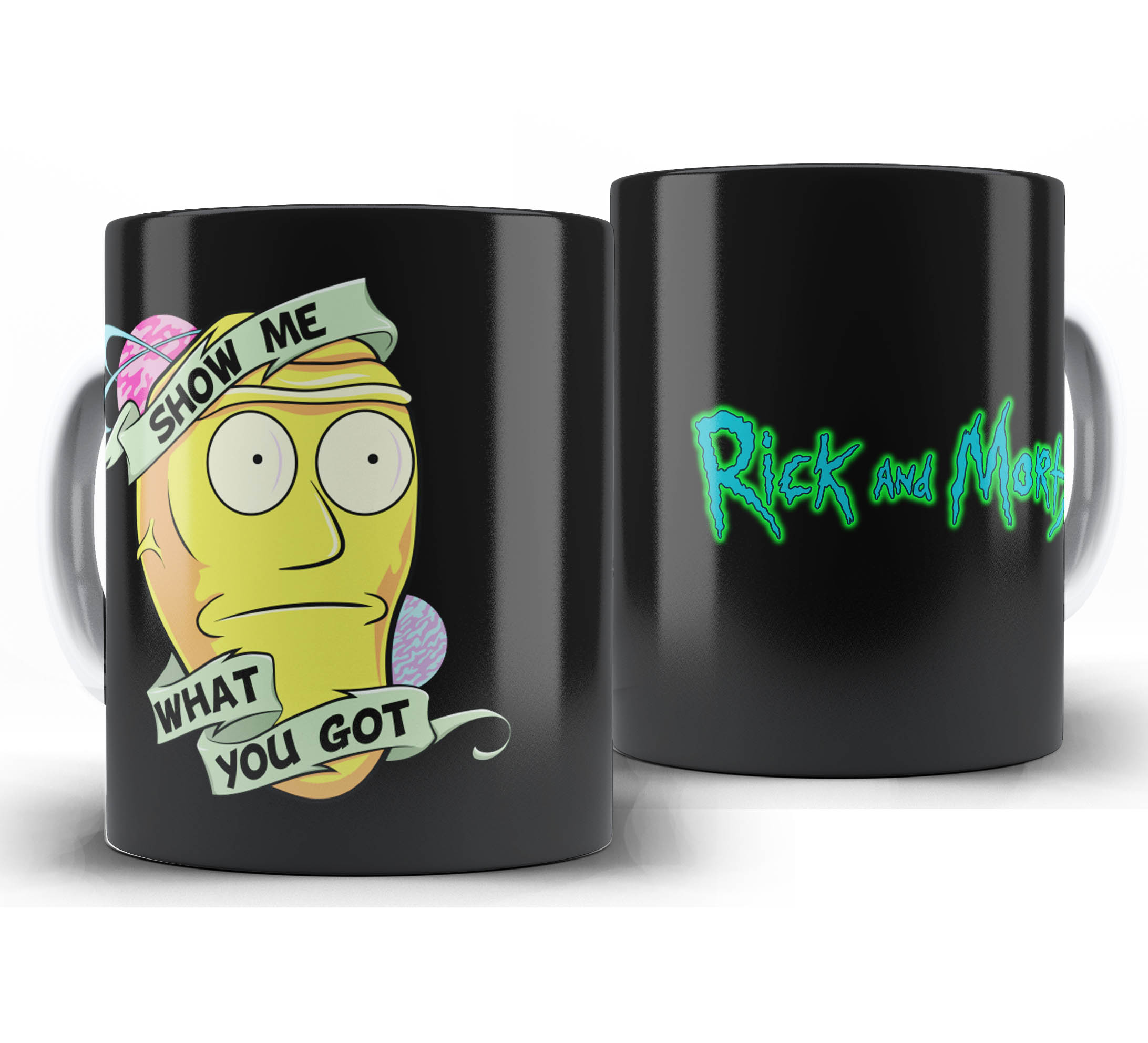 Caneca Desenho - Rick And Morty A13